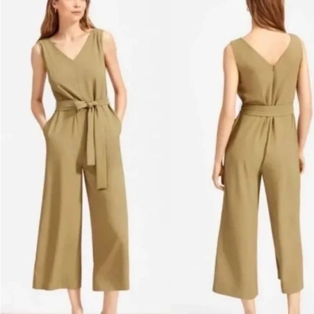 Everlane GoWeave Jumpsuit w/ Belt